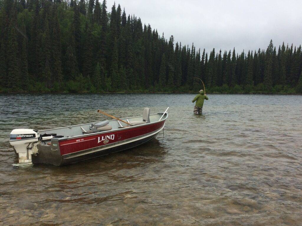 Lakes with lots of structure are best for fly fishing lake trout